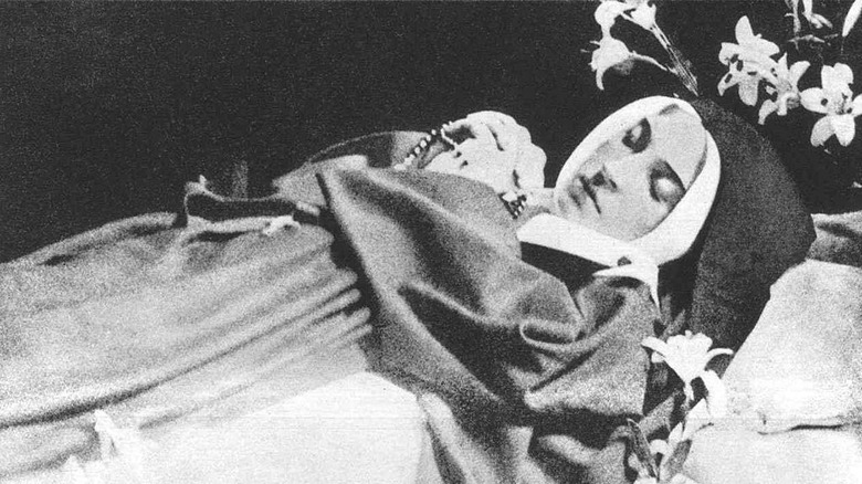 Saint Bernadette of Lourdes' incorrupt body