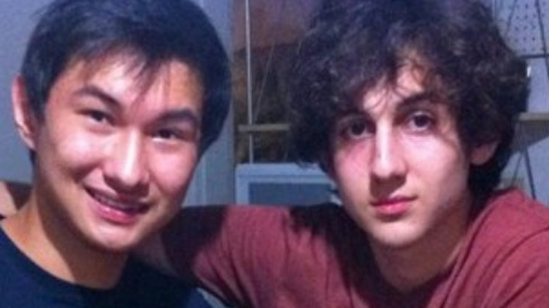 Azamat Tazhayakov and Dzhokhar Tsarnaev Together