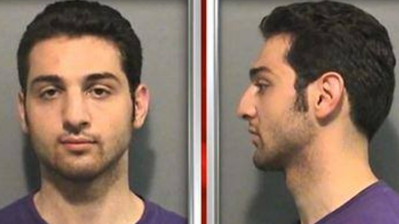 Tamerlan Tsarnaev Posing for Mugshots