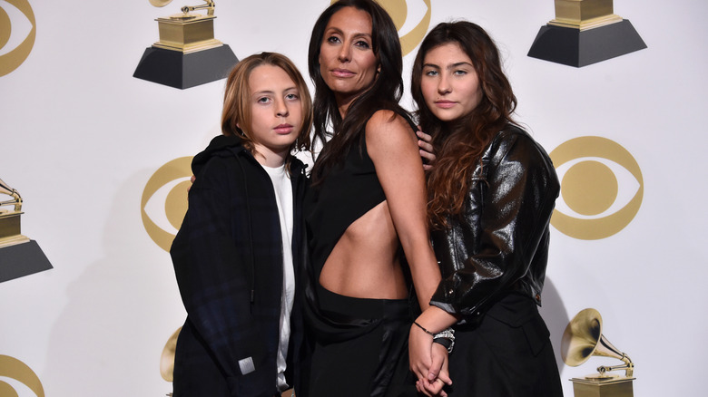 vicky cornell christopher cornell and toni cornell on a red carpet