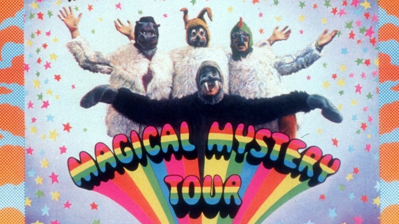 Section of The Beatles' Magical Mystery Tour album cover