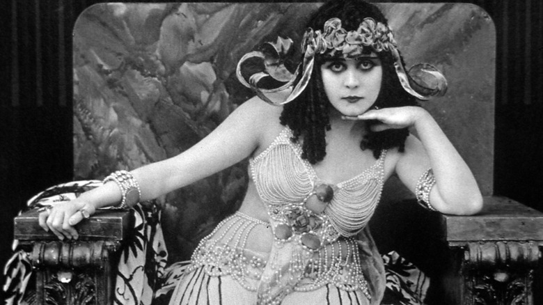 Actress Theda Bara as Cleopatra