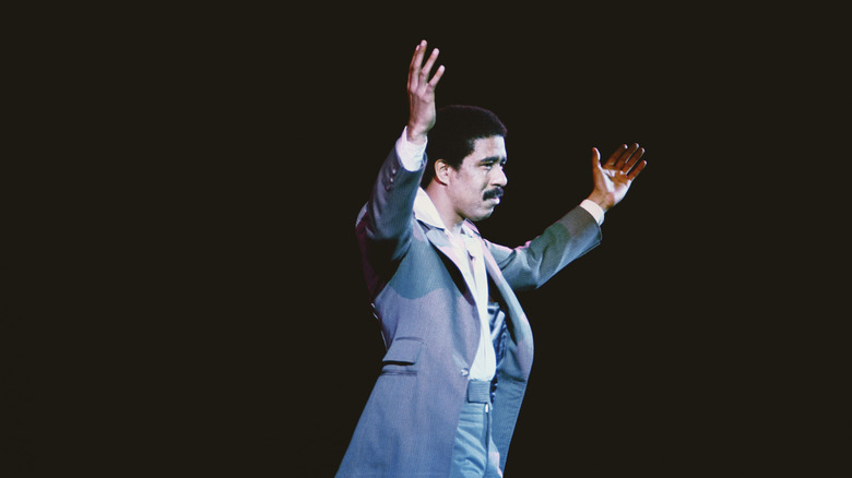 Richard Pryor performing on stage