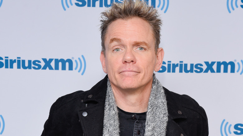 Christopher Titus raising eyebrow