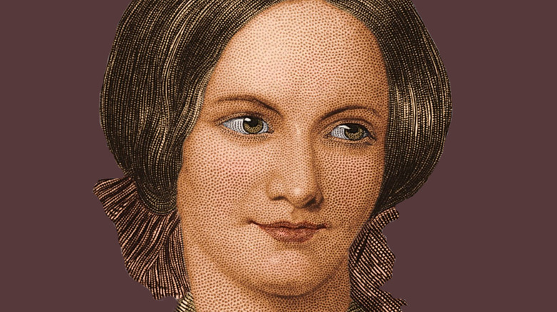 Charlotte Bronte Grinning 