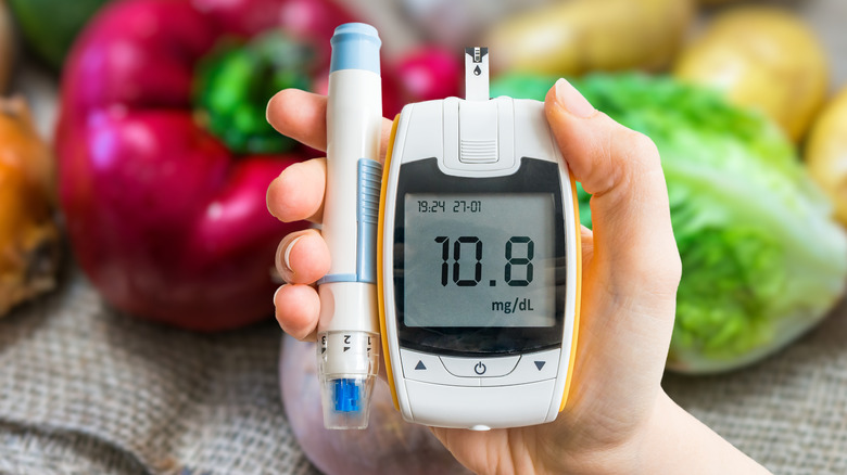 Blood glucose monitor for diabetes