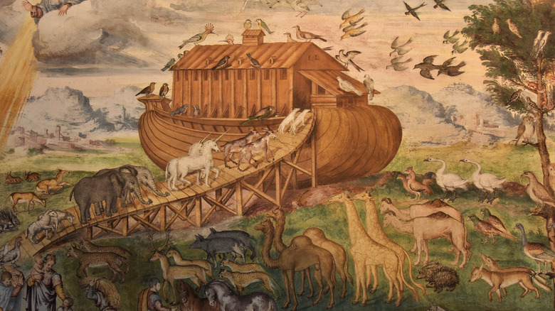 noah's ark fresco