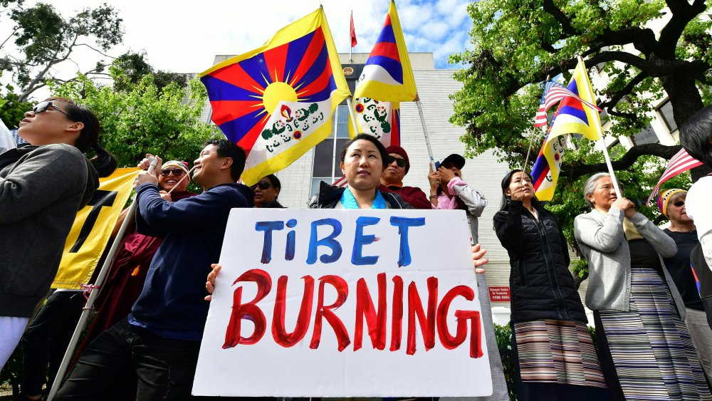 tibet protest