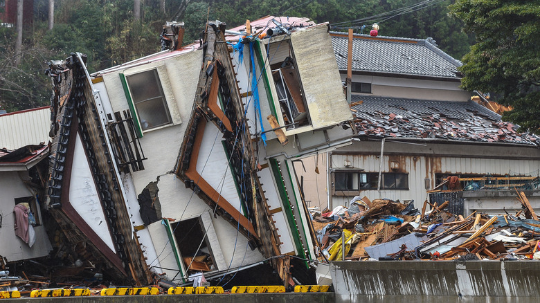 2011 earthquake in Japan.