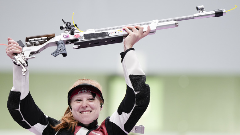 Nina Christen Air Rifle Women's event