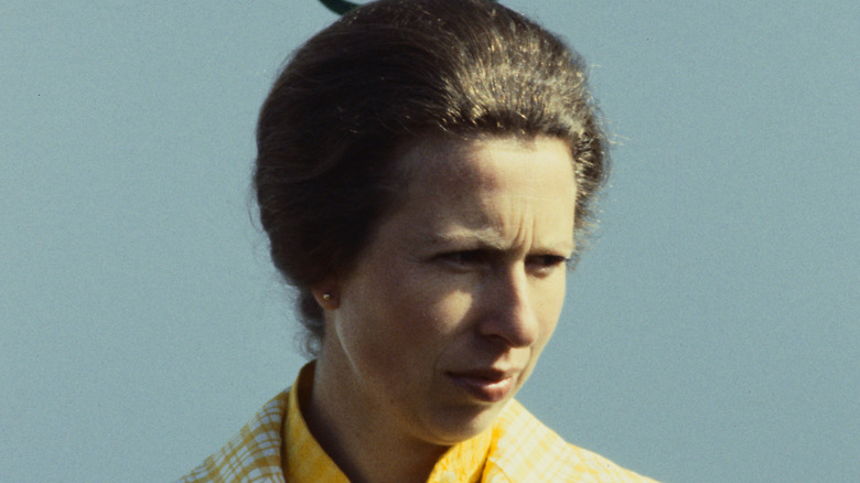 Princess Anne displeased