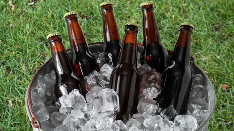 cold beer bucket