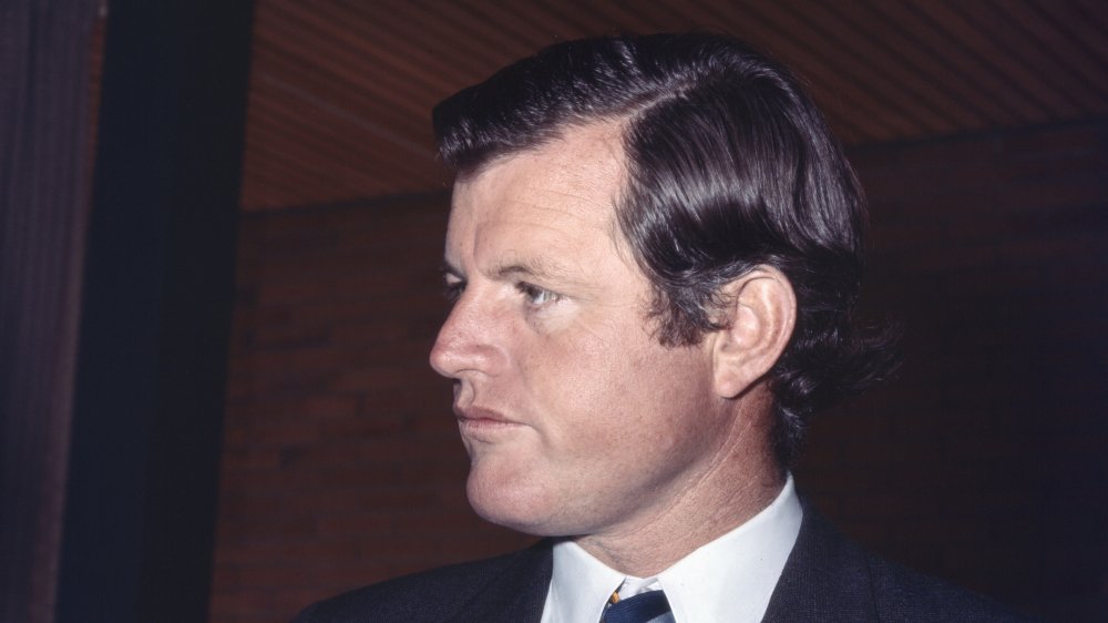 Edward Ted Kennedy visiting Germany