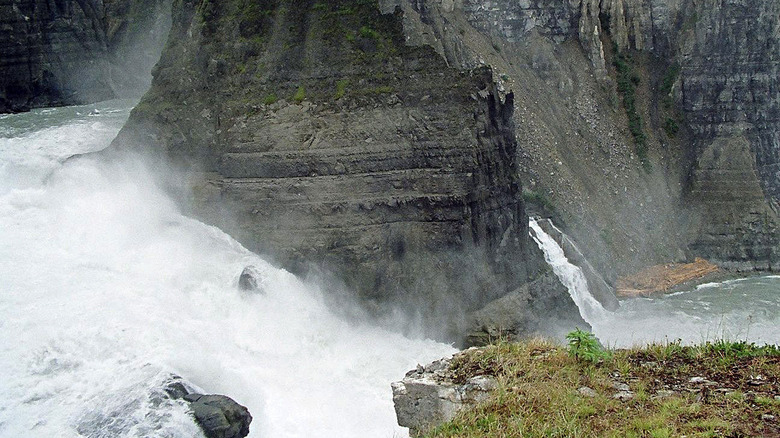 Virginia Falls in Nahanni National Park Reserve