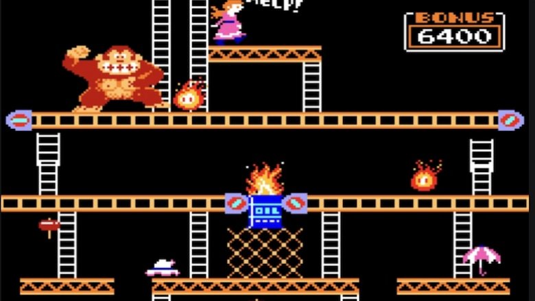 Donkey Kong Fireballs