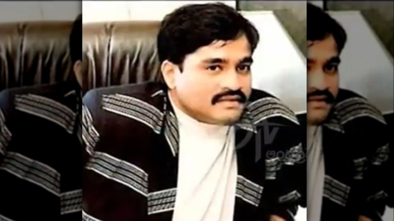 Dawood Kaskar sat moustache