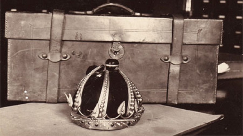 King David Kalakaua crown destroyed