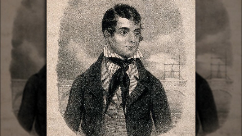 portrait of Samuel Scott "A Diver"