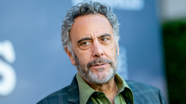 Brad Garrett staring