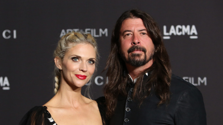 Jordyn Blum and Dave Grohl at LACMA event