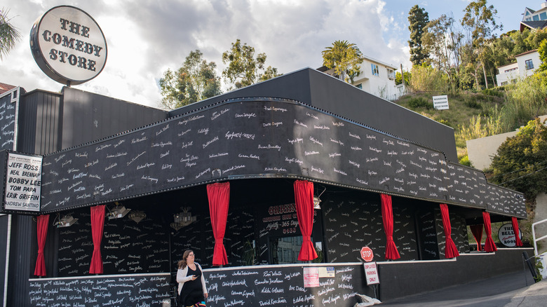 Front of The Comedy Store