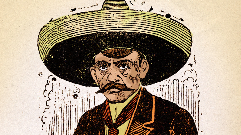 Emiliano Zapata Salazar by Posada