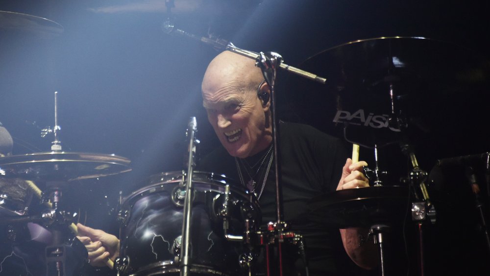 Chris Slade playing live