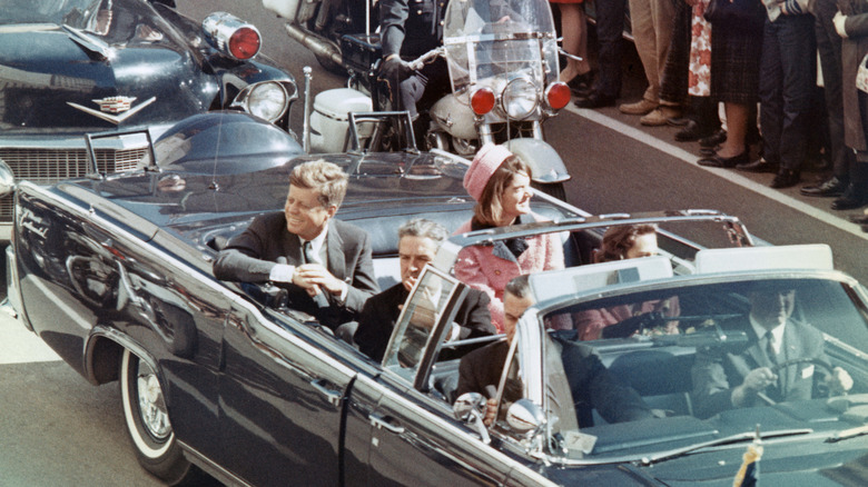 jfk in motorcade