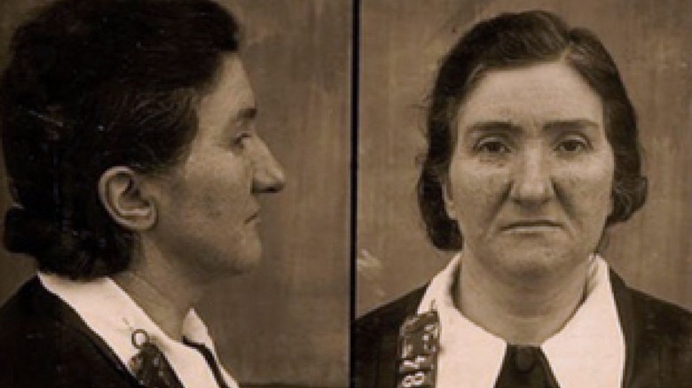 mugshot of Leonarda Cianciulli