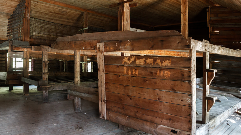 Gulag barracks