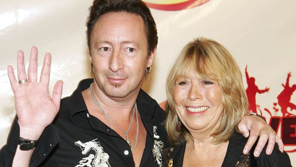 Julian and Cynthia Lennon