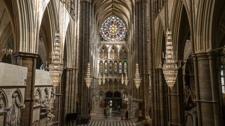 Inside Westminster Abbey 