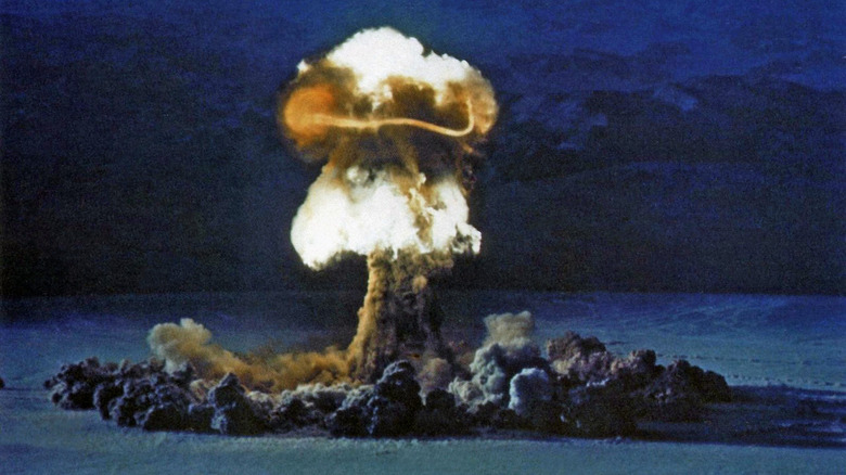Photo of Priscilla nuclear detonation 