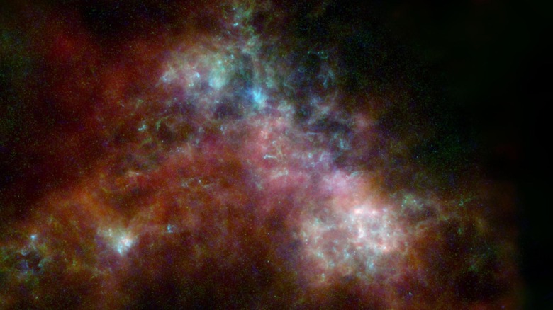 Photo of a Magellanic Cloud in space