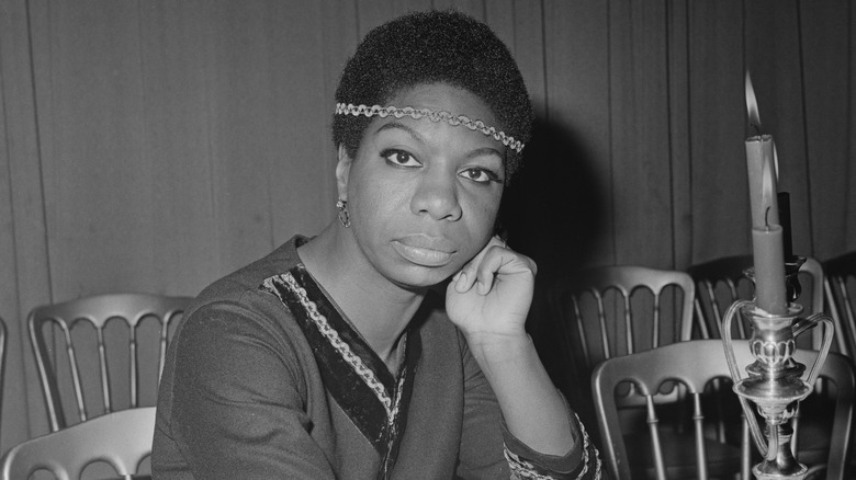 Pensive Nina Simone