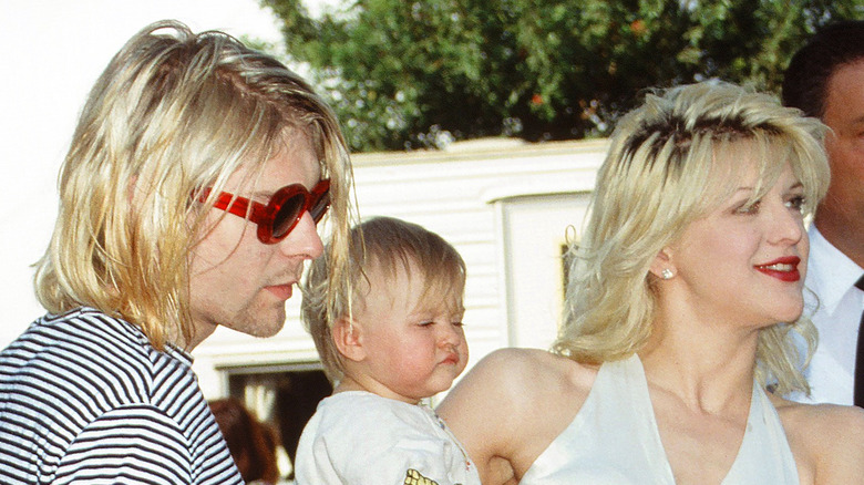 Kurt Cobain, Frances Bean, Courtney Love