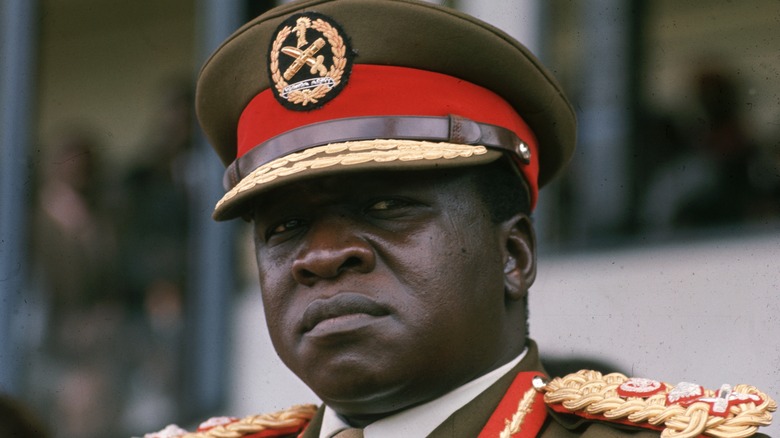 Idi Amin in uniform