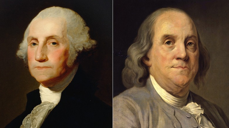 Washington and Franklin face separate ways