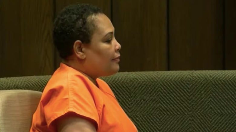 Sherra Wright-Robinson in court