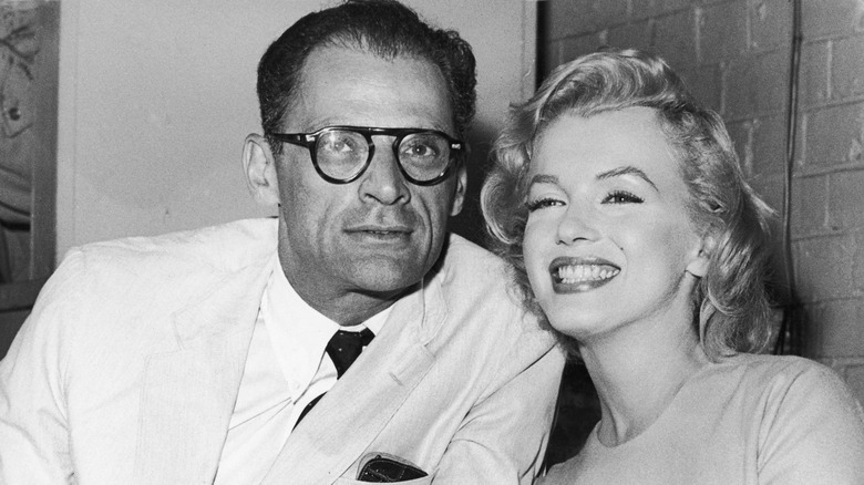 Marilyn Monroe and Arthur Miller