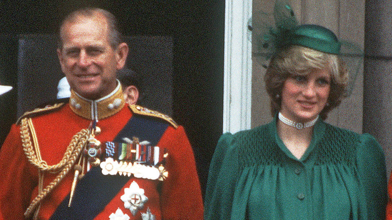 Prince Philip and Princess Diana