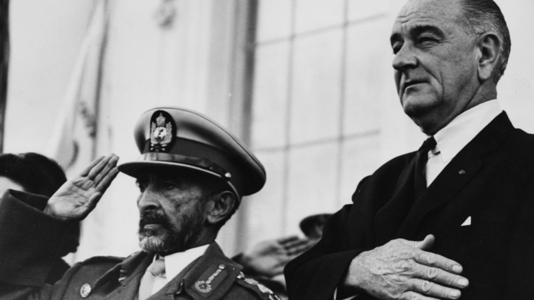 Haile Selassie, Lyndon B. Johnson