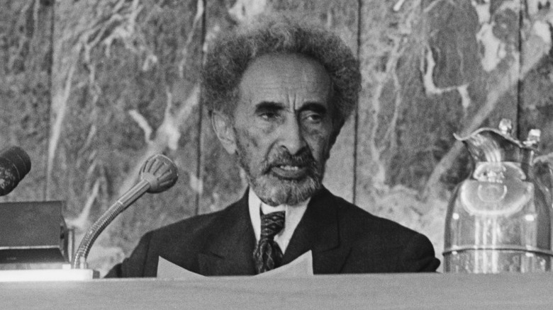 Haile Selassie I, 1973, 