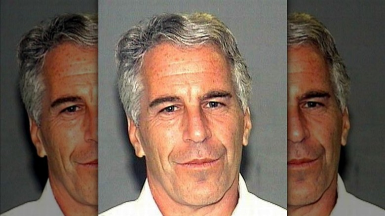 jeffrey epstein mugshot white shirt