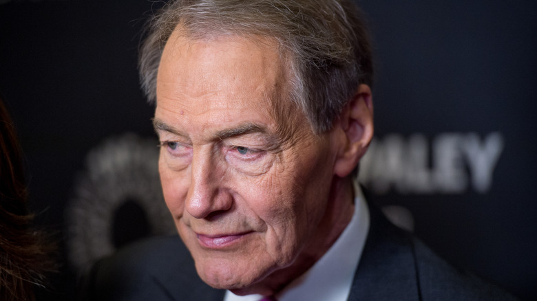 charlie rose looking to side