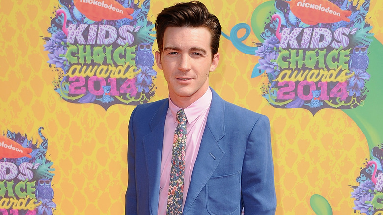 Drake Bell on the Nickelodeon red carpet