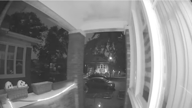 view of street from doorbell camera