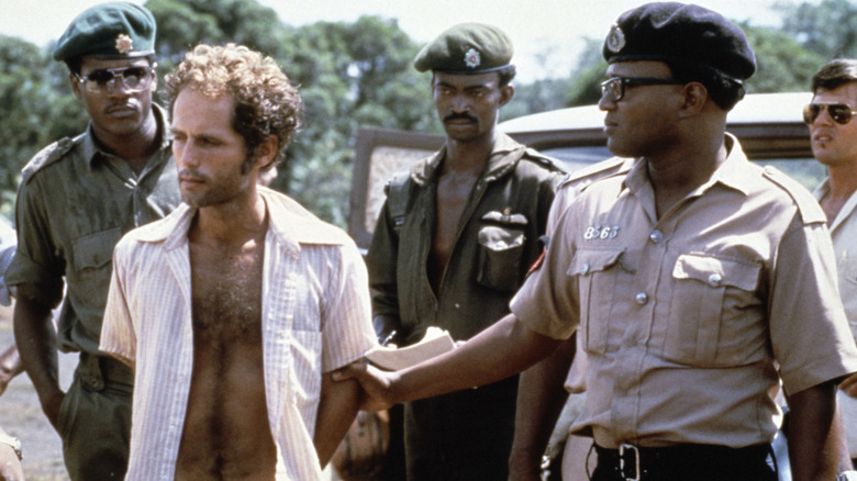 Police surround Jonestown survivor Larry Layton