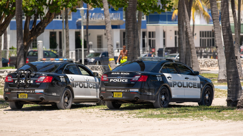 Miami-Dade police cars