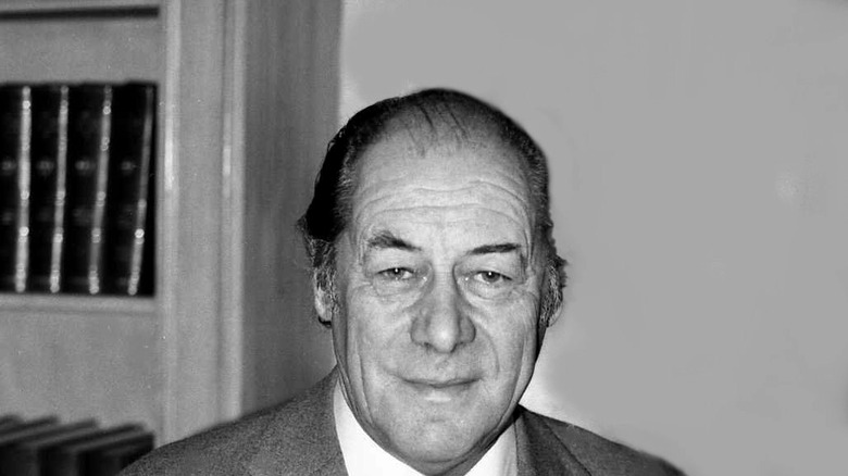 Rex Harrison smiling